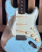 Fender 2011 Edição Limitada Masterbuilt Jason Smith Ultimate Relic Daphne Blue